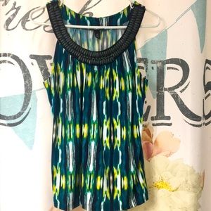 Beaded tank top